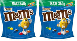 M&M'S Crispy, czekoladowa chrupiąca soczewica i chrupiące centrum, czekolada, 1 opakowanie (1 x 340 g) (opakowanie 2 szt.)