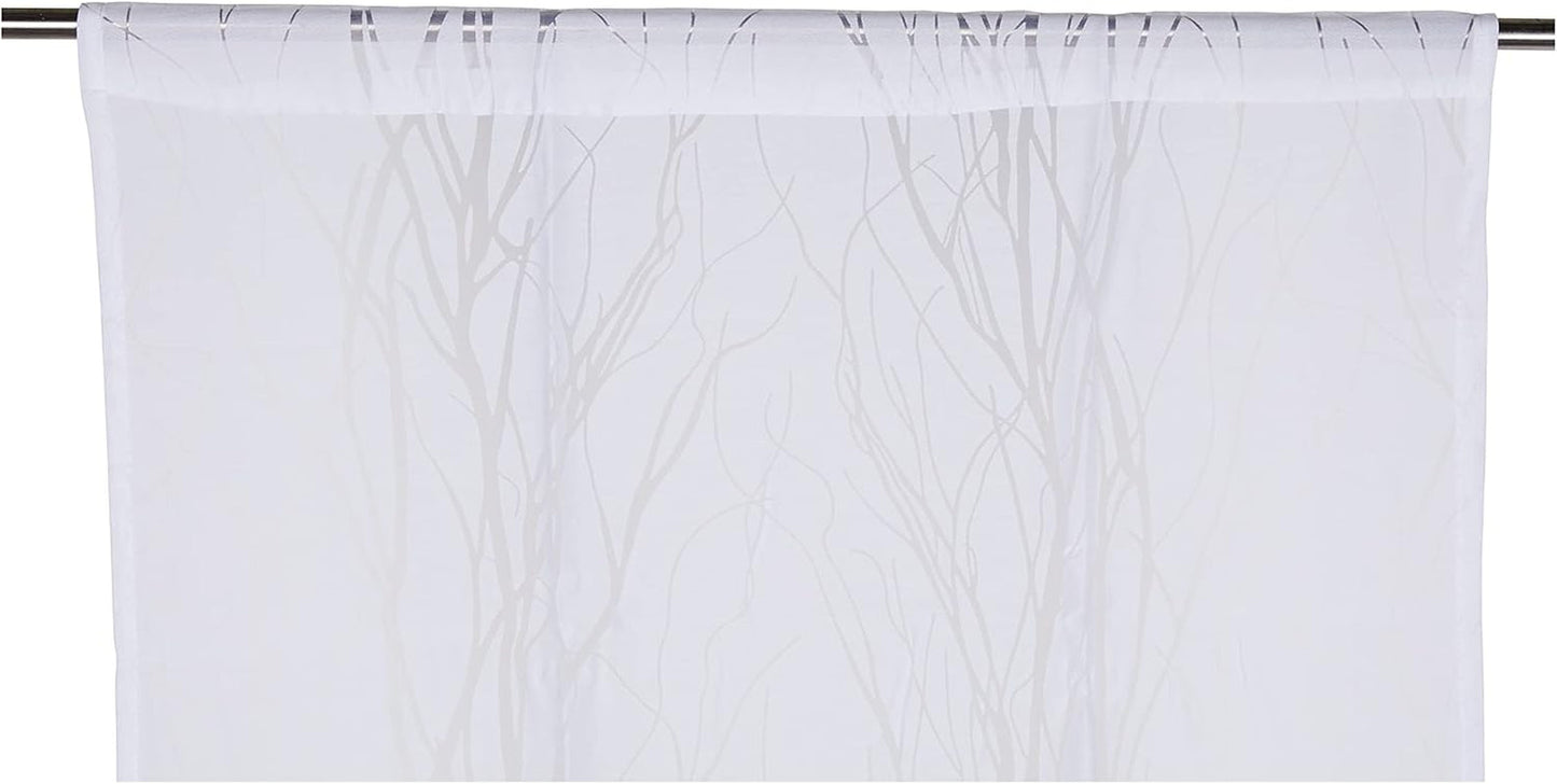Soleil D'Ocre Liane Bise-Bise, poliester, biały, 70 x 200 cm Kołdry i kołdry Naty Shop