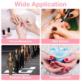 100 sztuk Latexfrei Nailart Schwämme, Ombre Nagelschwammpinsel, Nagelschwamm Mit Metallgreifer 100 Blatt Nailart-Mischpapier Austellungsbox, Maniküre Schwamm Applikator Für Farbverlauf Nailart