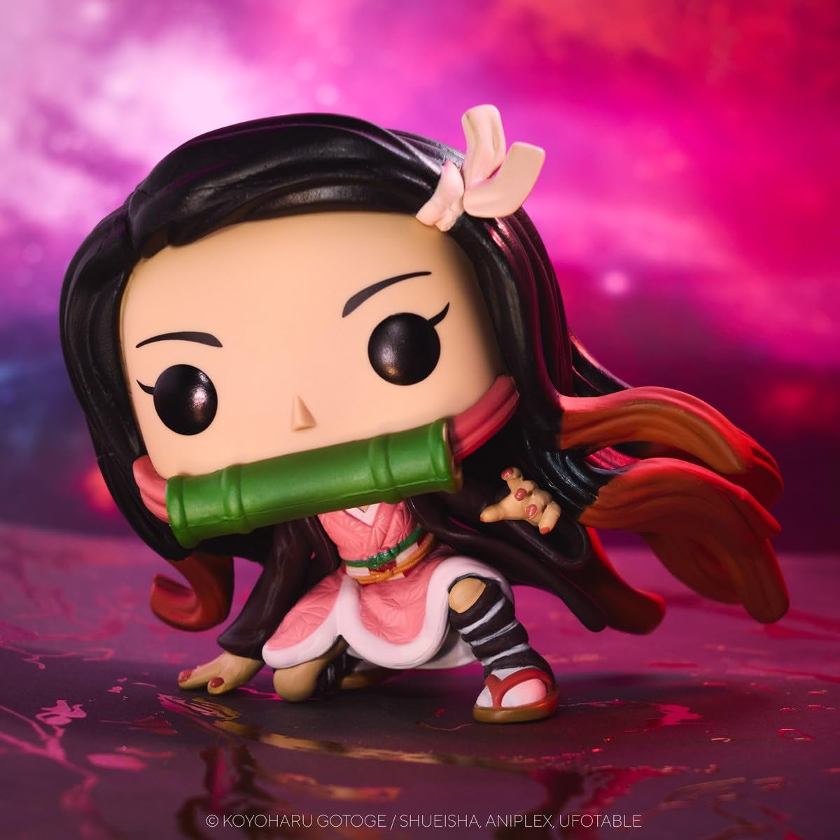 Funko Pop! Animacja: Demon Slayer - Nezuko Kamado - Figurka kolekcjonerska z winylu - Pomysł na prezent - Oficjalny towar - Zabawki dla dzieci i dorosłych - Fani anime - Kolekcjonerzy figurek Figurka Model Naty Shop