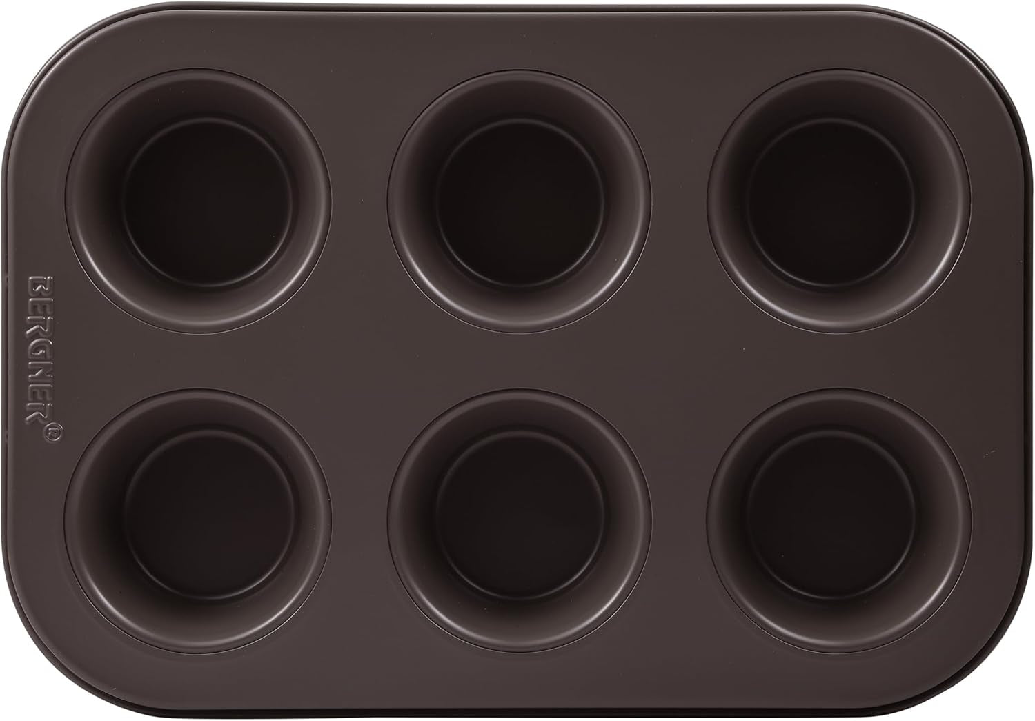 BERGNER BAKING LOVERS - Zestaw Von 2 X 6 Cup Muffinformen - Kohlenstoffstahl Mit Ilag Essential, PFOA Frei, Leicht Zu Reinigen Formy i blachy do pieczenia Naty Shop