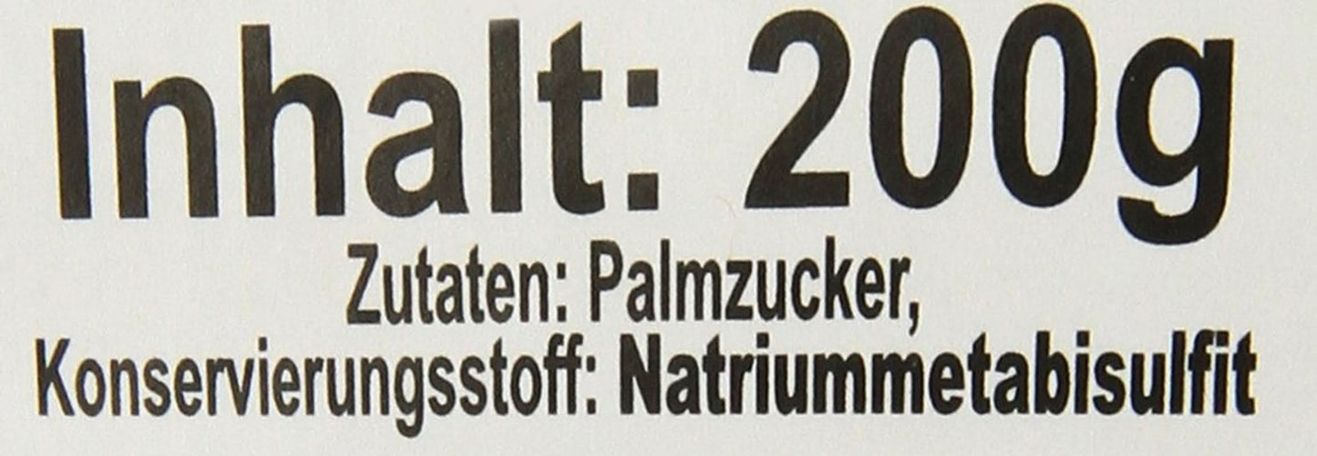 Palmzucker, Scheiben (1 X 200 G) Słodziki Naty Shop