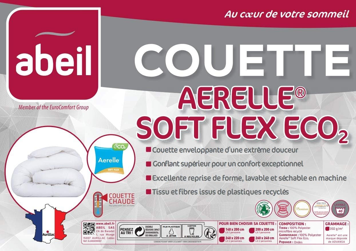 Kołdra Premium Aerelle Soft Flex Eco'' 140 X 200 Cm Kołdry i kołdry Naty Shop