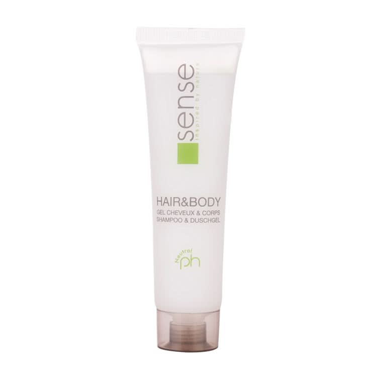 Mieszany żel 2 w 1 do włosów i ciała, 30 ml, 160 sztuk Naty Shop Hotel Cosmetics