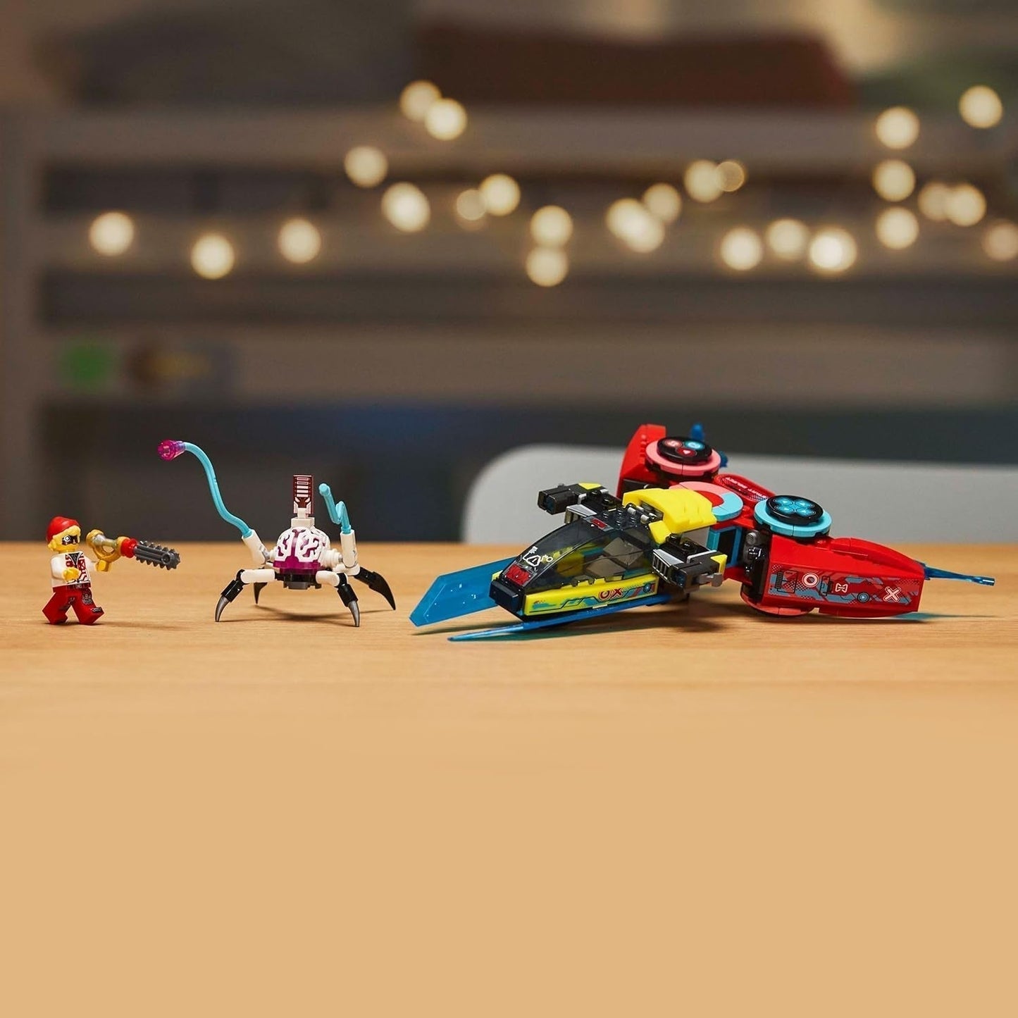 LEGO Dreamzzz Coopers Latający kontroler gier wideo Fantastyczna zabawka 2 w 1 Minifigurka pająka Zestaw gier wideo na prezent dla dziewcząt i chłopców w wieku 7 lat 71489 Zestawy do budowania Besuche den LEGO-Store