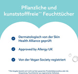 Chusteczki nawilżane WaterWipes Sensitive+ On The Go, 100 chusteczek (10 szt.), 3 w 1 czyści, pielęgnuje, chroni, 99,9% wody, chusteczki bezzapachowe