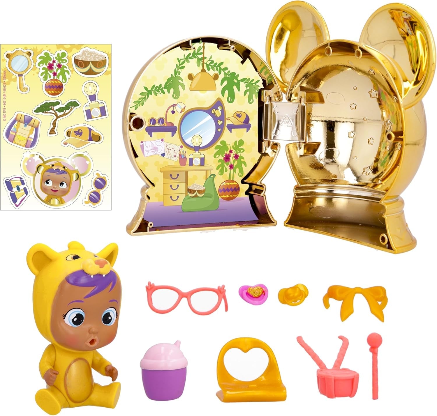 Wielokolorowa lalka Cry Babies Magic Tears 82663IM
