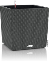 LECHUZA CUBE Domek 30 granitowy 15372