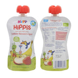 HiPP Organic dla Dzieci HiPPiS Truskawka Banan w Jabłku - Theo Toucan, 100g