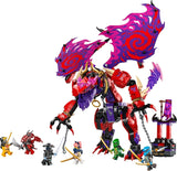 LEGO NINJAGO Smok chaosu Thundertooth — zabawka z 6 minifigurkami ninja — zestaw konstrukcyjny do odgrywania ról dla chłopców i dziewcząt w wieku od 8 lat — prezenty dla fanów serialu telewizyjnego „Powrót smoków” 71832 Zestawy do budowania Zobacz sklep LEGO