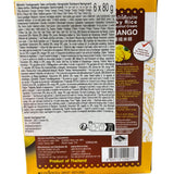 - Kleisty ryż z kokosem i mango - (6 x 80 g)