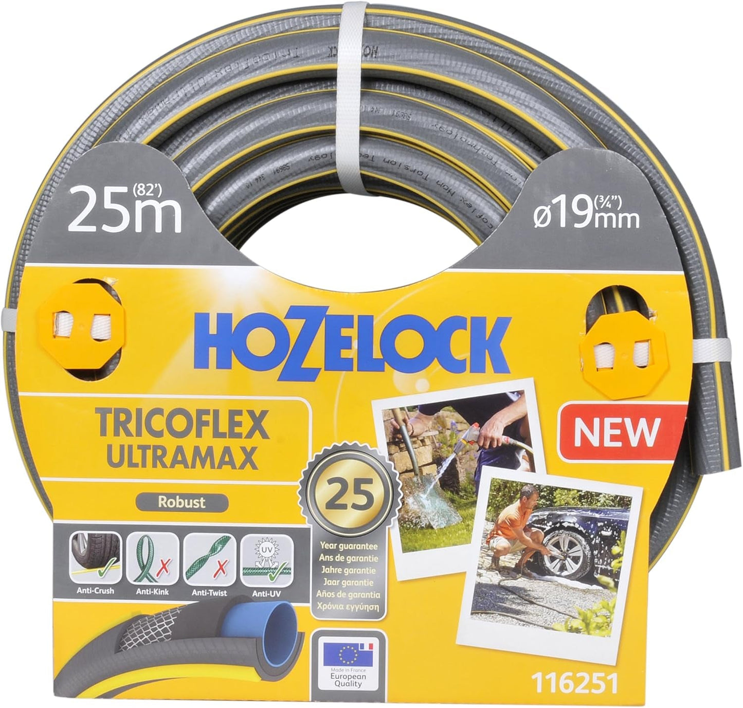 Wąż Hozelock Tricoflex Ultramax 25 m (średnica 12,5 mm)