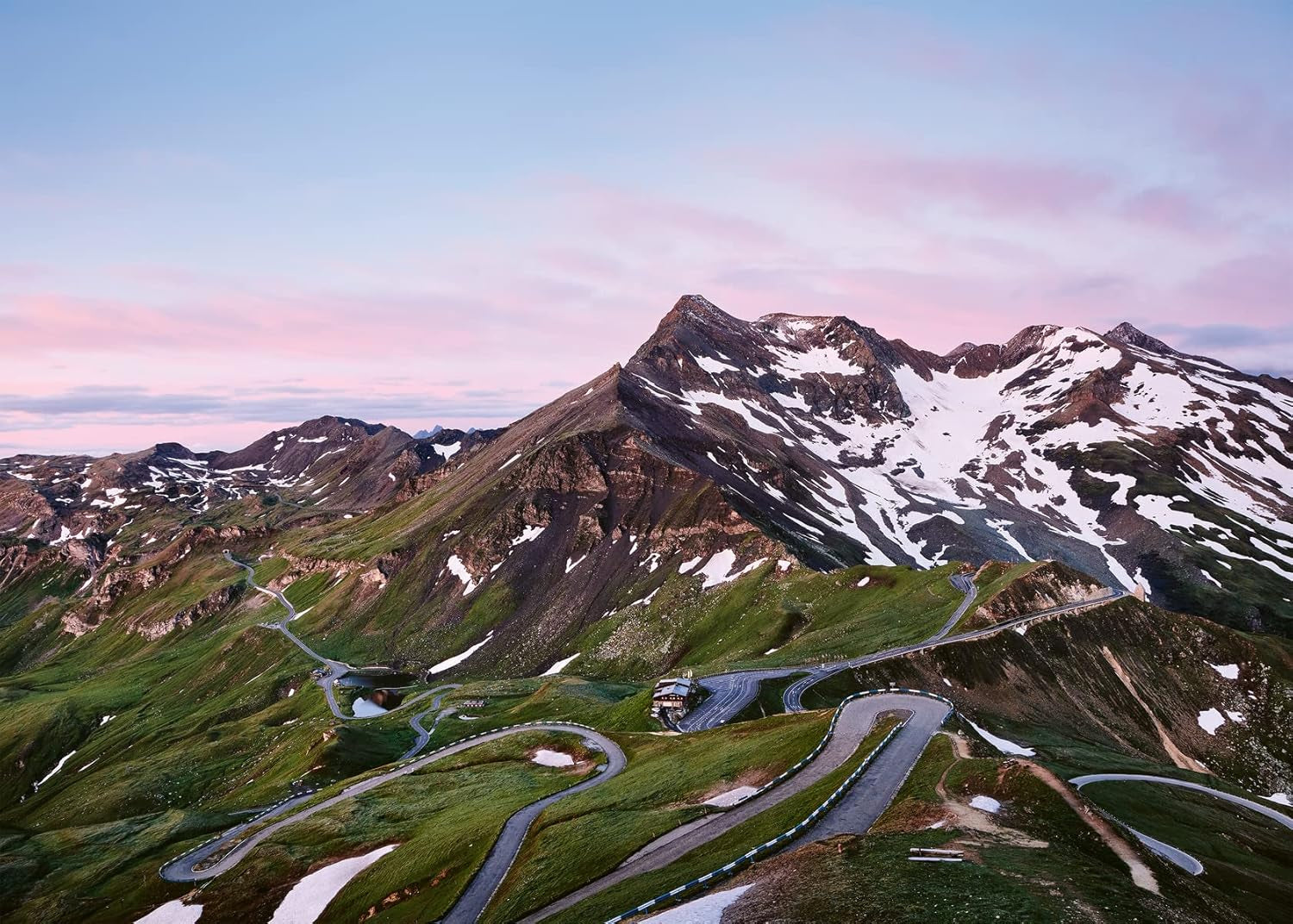 Ravensburger Puzzle 88195 88195-Großglockner Hochalpenstraße-1000-elementowe puzzle dla dorosłych i dzieci od 14. roku życia Puzzle Naty Shop