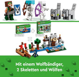 LEGO Minecraft Podróż statkiem pirackim Kałamarnica i wielbłąd Figurka pirata Zabawka do budowania statku Odgrywanie ról Prezent dla chłopców i dziewcząt w wieku 8 lat 21259 Zestawy do budowania Besuche den LEGO-Store