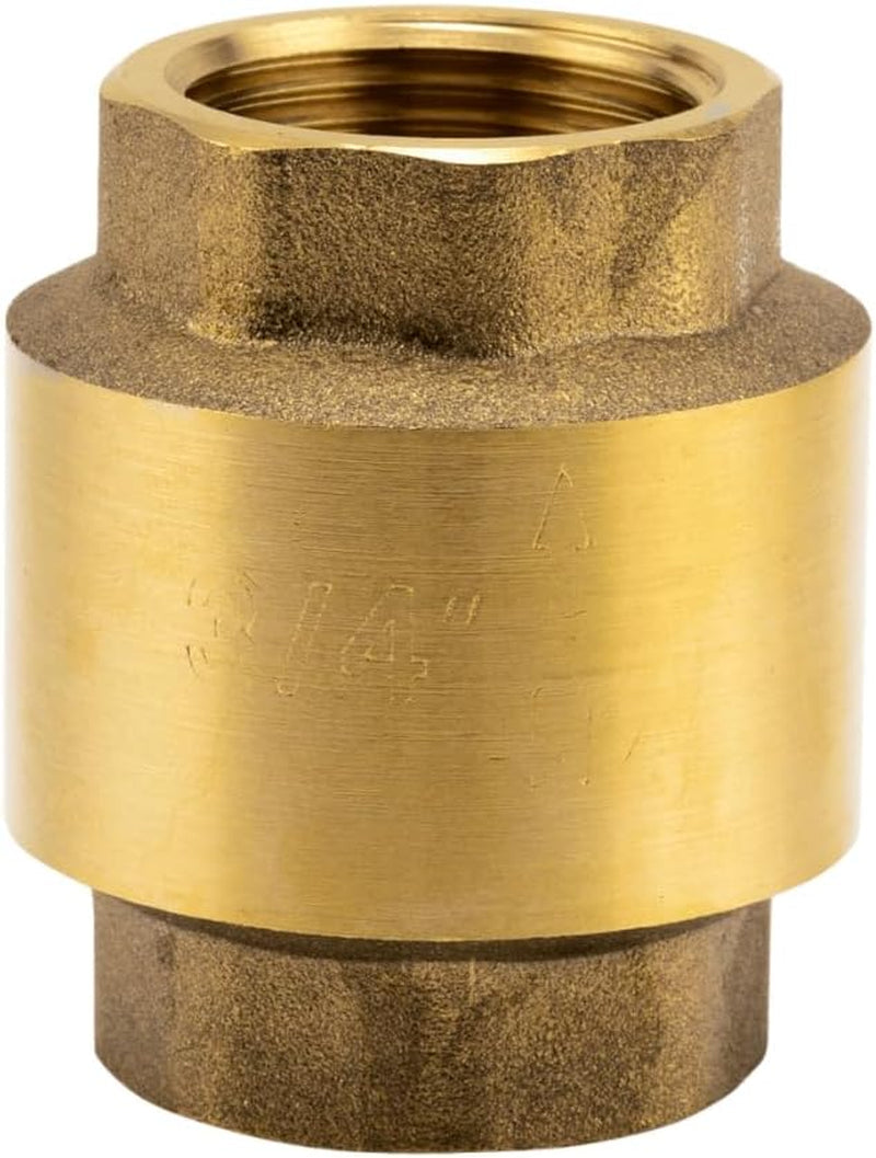 Zawór pośredni z mosiądzu Gardena: Zawór jednokierunkowy z litego mosiądzu, gwint 42 mm (G 1 1/4 cala) do podłączenia do pomp (7232-20)