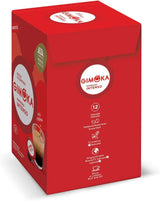 Gimoka Kaffeekapseln Espresso Intenso Kaffeemischung, Intensität 12-144 Kapseln Kompatibel mit Lavazza* A Modo Mio* Haushalts-Espressomaschinen, 144 Stück (4 x 36 Getränke) Hergestellt in Italy