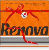 Serwetki papierowe Renova, Red Label Orange - 70 serwetek
