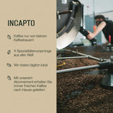 Incapto Spezialitäten-Kaffeebohnen | Kolumbijskie jednego pochodzenia | Espresso 100% Arabika | Kawa specjalistyczna 84 punkty SCA | Tradycyjna Geröstete Bohnenkaffee | Roślina Huila, Cadefihuila, 1kg