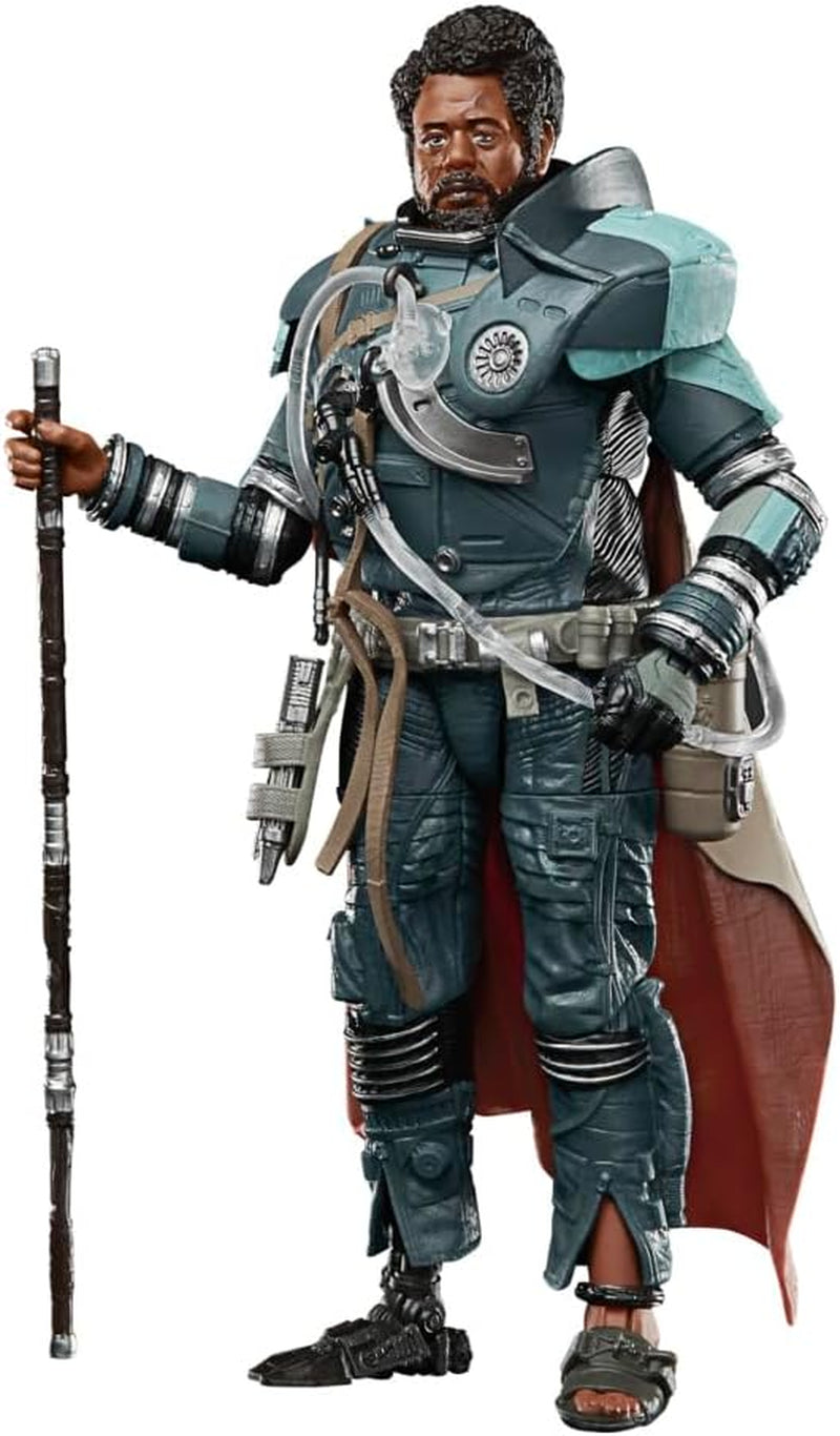 Gwiezdne Wojny Czarna seria Piła Gerrera 15 cm Łotr 1: historia kolekcjonerska Duża figurka dla dzieci w wieku 4+ Figurki Naty Shop
