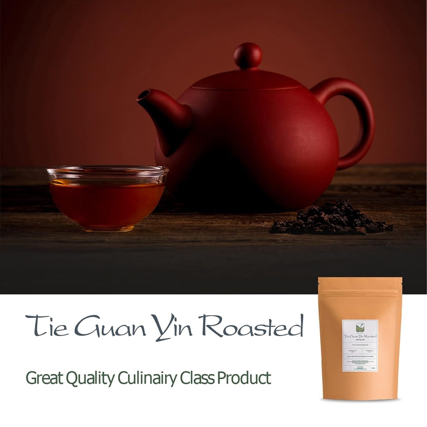 Tie Guan Yin Herbata Oolong - Palona niebieska herbata Ti Kuan Yin Chiny - Chińska herbata Wu Long Tieguanyin - Niebieska herbata Olongh Herbata Olongo