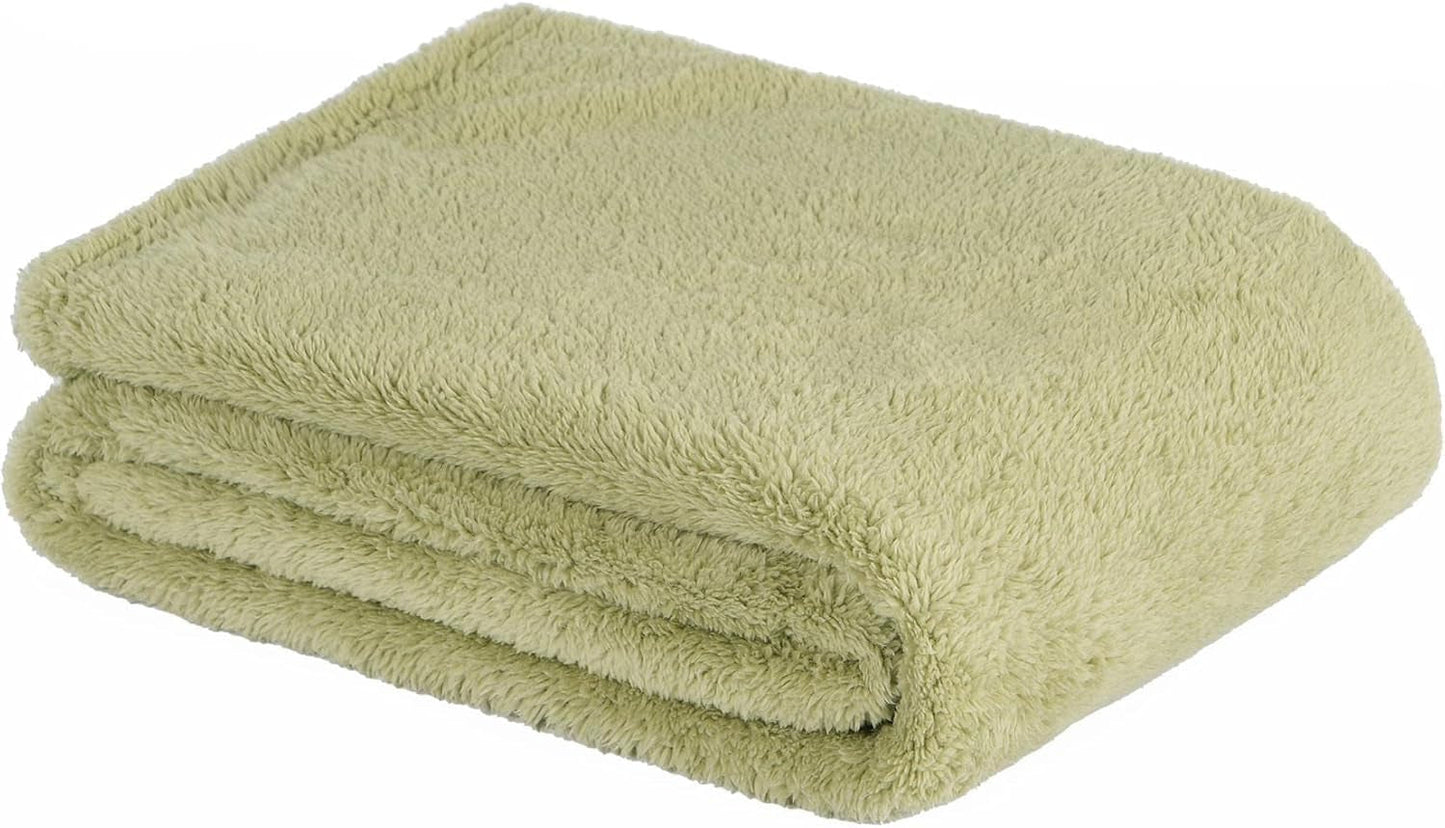 Brentford's Teddy Koc polarowy Duży koc na łóżko Pluszowa Super miękka ciepła sofa Narzuta na łóżko Czarna - 150 x 200 cm Łóżka i koce Besuche den Brentfords-Store Sage Gland 125 x 150 cm