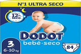 Pieluchy Bebé-Seco rozmiar 3, 6 kg - 10 kg, 84 pieluszki, schnięcie do 12 godzin