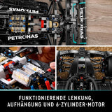 LEGO Technic Mercedes-Amg F1 W14 E Zestaw wyczynowy dla dorosłych, model samochodu wyścigowego w zmniejszonej skali, przedmioty kolekcjonerskie w domu lub biurze, prezenty Formuły 1 dla mężczyzn, kobiet 42171 Zestawy do budowania Besuche w sklepie LEGO