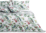 Ameliahome Narzuta Narzuta 260X280 cm Dwie strony Łatwość pielęgnacji Pikowanie Wzór roślinny Wzór ptaka Wielokolorowy Kingfisher Łóżka i koce Besuche den AmeliaHome-Store Kingfisher 260 X 280