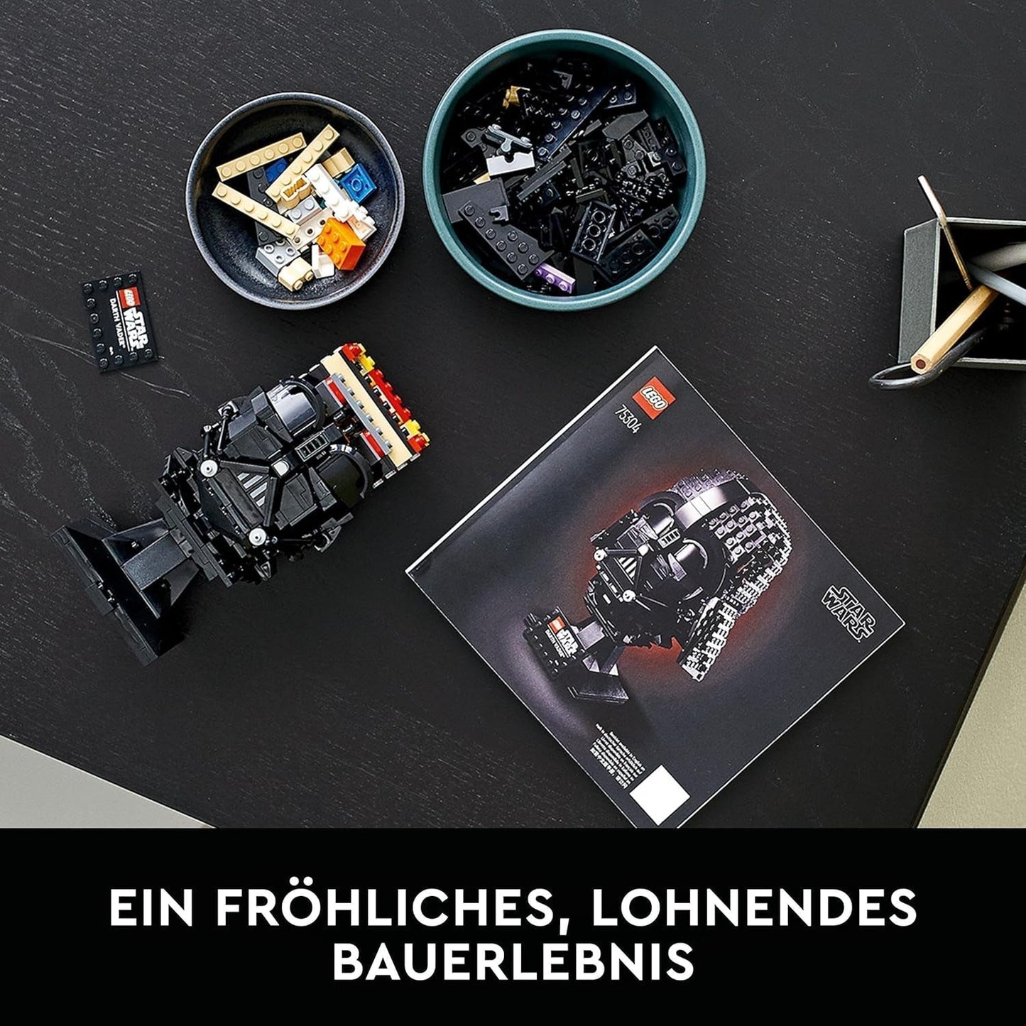 LEGO Star Wars Zestaw do budowania hełmu Dartha Vadera dla dorosłych, pomysł na prezent dla mężczyzn, kobiet, dla niego lub dla niej, model kolekcjonerski do zbudowania i wystawienia 75304 zestawy do budowania Besuche w sklepie LEGO