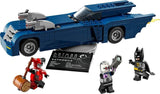 LEGO DC Batman: Batman w Batmobilu Vs. Harley Quinn i Mr Freeze Samochodzik z kreskówek dla dzieci Prezent dla chłopców i dziewcząt w wieku 8 lat 76274 Zestawy do budowania Besuche den LEGO-Store