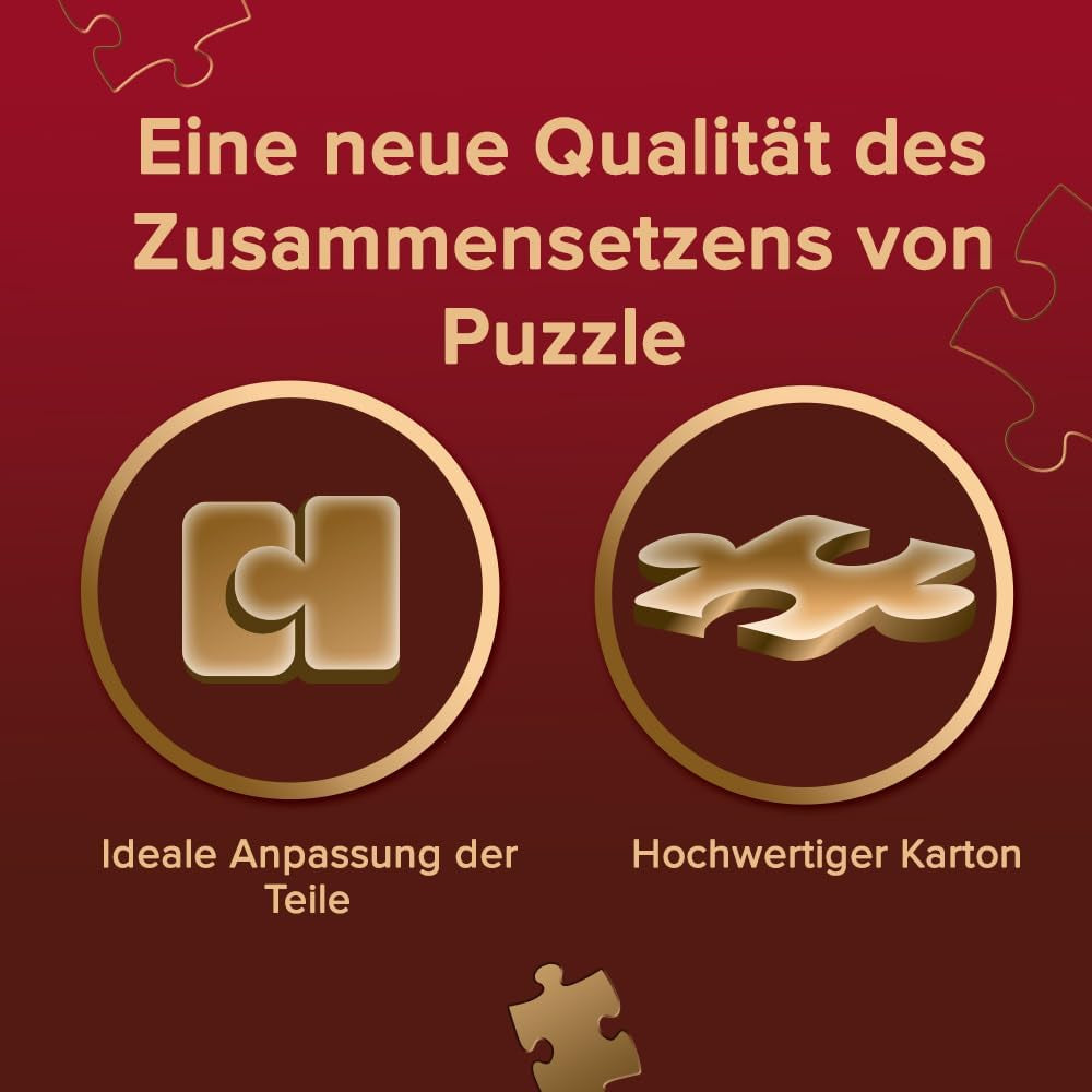 Trefl Premium plus Quality - Puzzle Tea Time: Domy Stoney Lane - 1000 elementów, Seria nostalgicznie malowanych obrazów, Idealne dopasowanie elementów, Dla dorosłych i dzieci od 12 lat Puzzle Naty Shop
