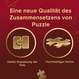 Trefl Premium plus Quality - Puzzle Tea Time: Domy Stoney Lane - 1000 elementów, Seria nostalgicznie malowanych obrazów, Idealne dopasowanie elementów, Dla dorosłych i dzieci od 12 lat Puzzle Naty Shop