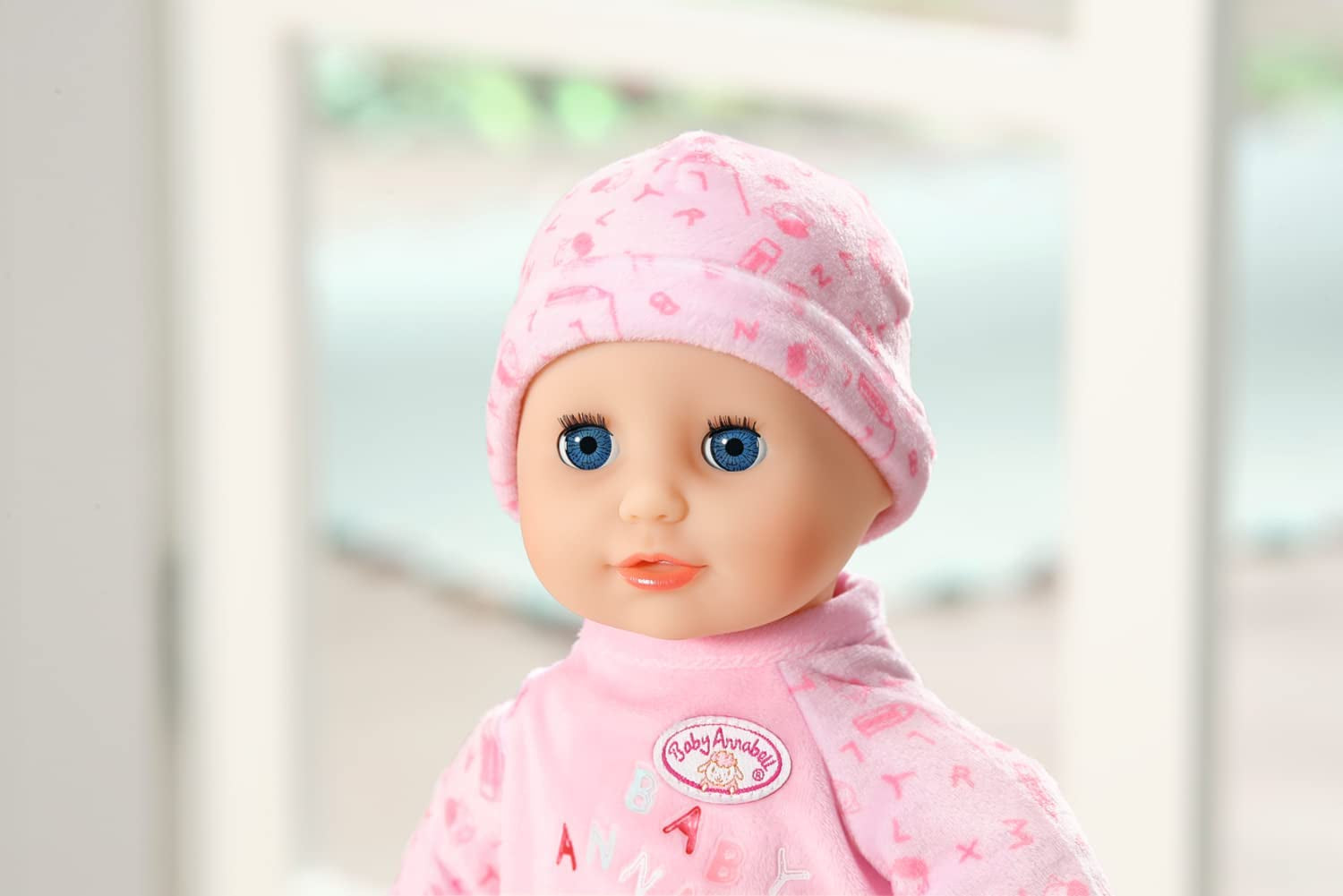 Annabell Mała lalka Annabell 36 cm, z materiałowym korpusem i zaspanymi oczami, 36 cm, 709870 Zapf Creation