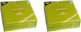 PAPSTAR 50 Serwetki Kolekcja ROYAL 1/4-krotnie 40 Cm X 40 Cm Oliwkowo-zielona Casali 84883 Serwetki dekoracyjne Dekoracje stołu na wesela, chrzciny i catering
