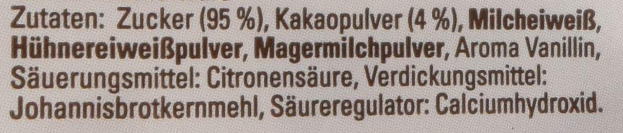 Drobne kropelki o smaku czekoladowym, opakowanie 18 sztuk (18 x 80 g)