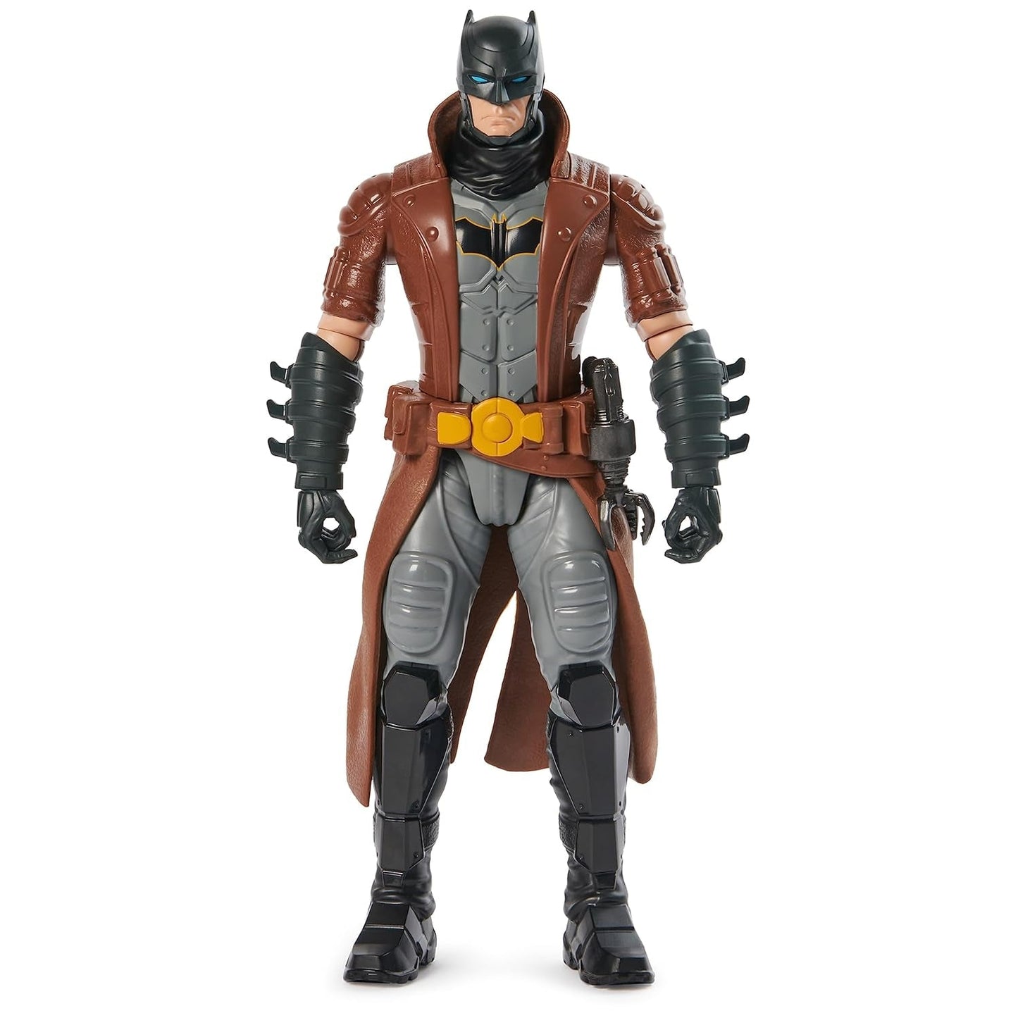 DC Comics Batman Figurka o wysokości 30 cm W pełni ruchoma, zapewniająca ekscytujące przygody i pełne akcji akrobacje Zabawka dla dzieci w wieku 3 lat i więcej Figurki Naty Shop Czarny M