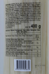 Makaron ryżowy - tajski makaron ryżowy o szerokości 10 mm, z mąki ryżowej, prosty - 1 x 400g (opakowanie 3 szt.)