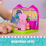 DREAMWORKS GABBY'S DOLLS HOUSE - zestaw do pokoju Deluxe, pokój imprezowy Kitty Narwhale, tematyczne meble i akcesoria, wiek 3+