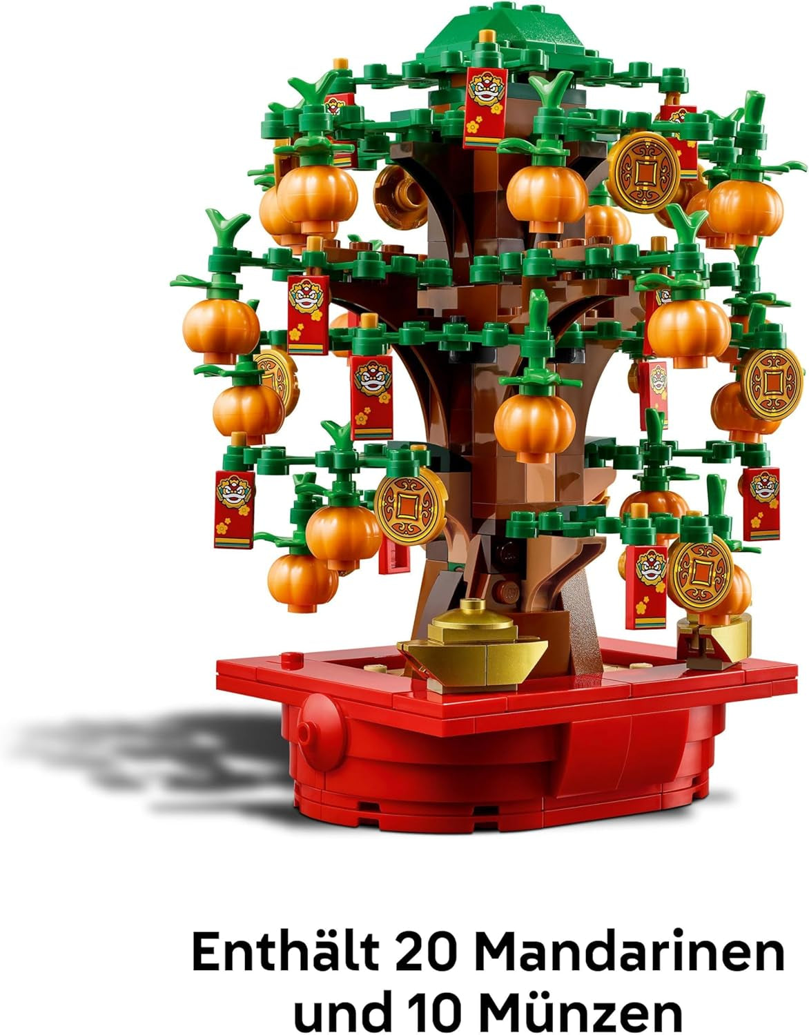 LEGO Kasztan Dzwonnik, zestaw do budowania dla 9 lat, prezent na Księżycowy Nowy Rok dla chłopców i dziewcząt, zestaw do odgrywania ról, dekoracje świąteczne, dekoracje domu, dekoracje stołu 40648 Zestawy do budowania Besuche w sklepie LEGO