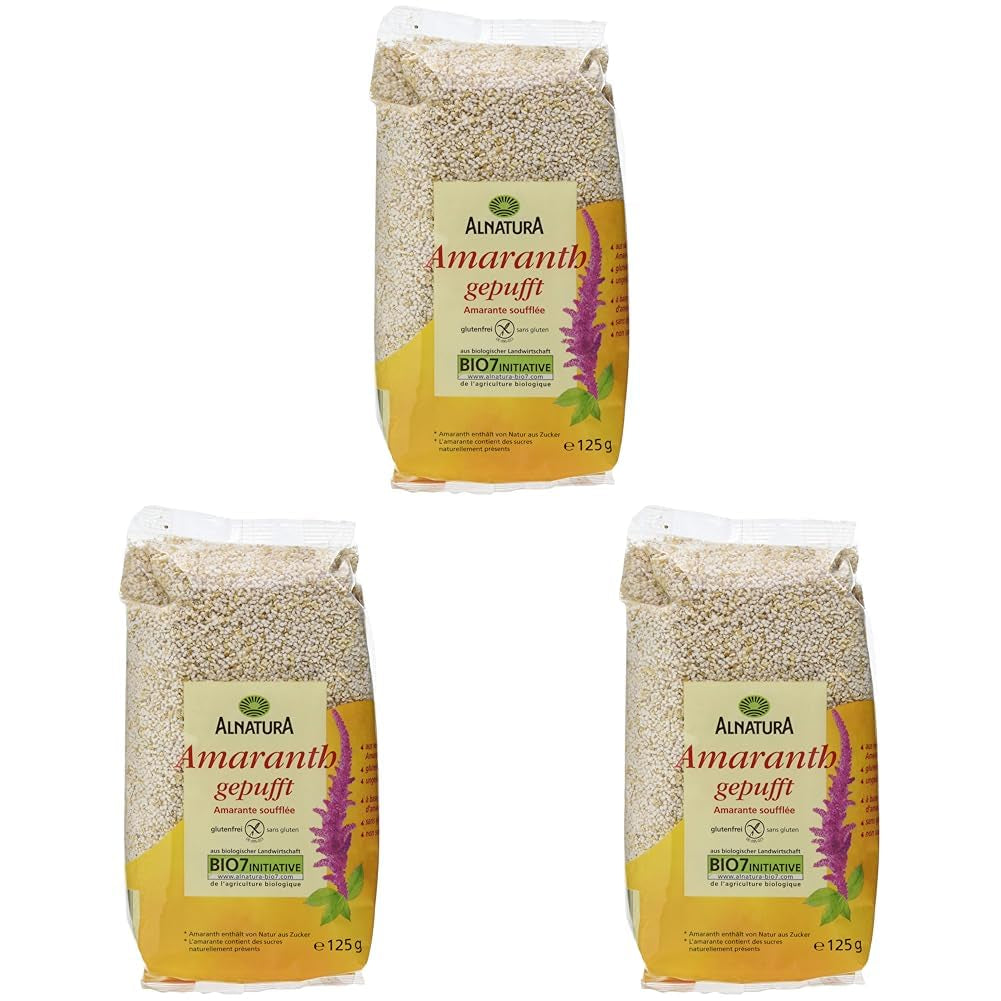 Ekologiczny amarantus ekspandowany, 125g