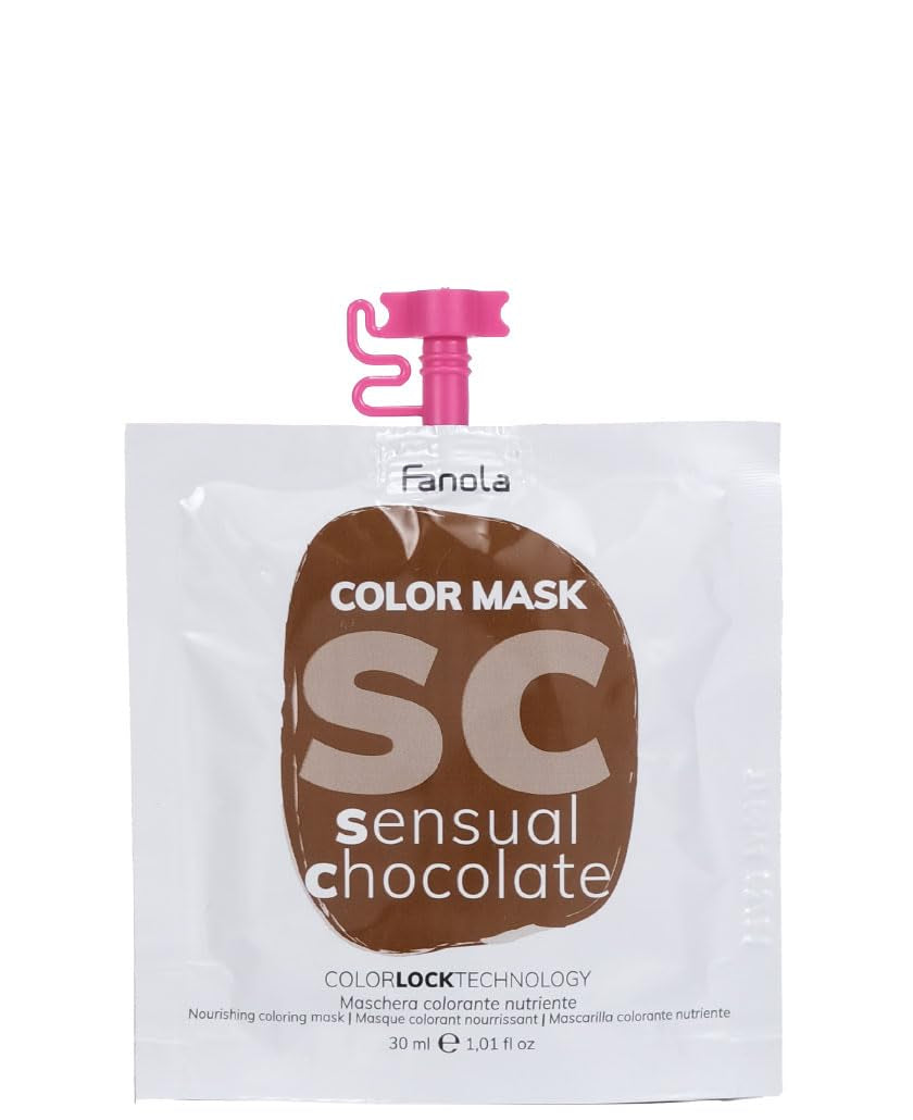 Fanola Color Mask Sensual Chocolate 30 ml Maska do włosów Naty Shop Tytuł domyślny