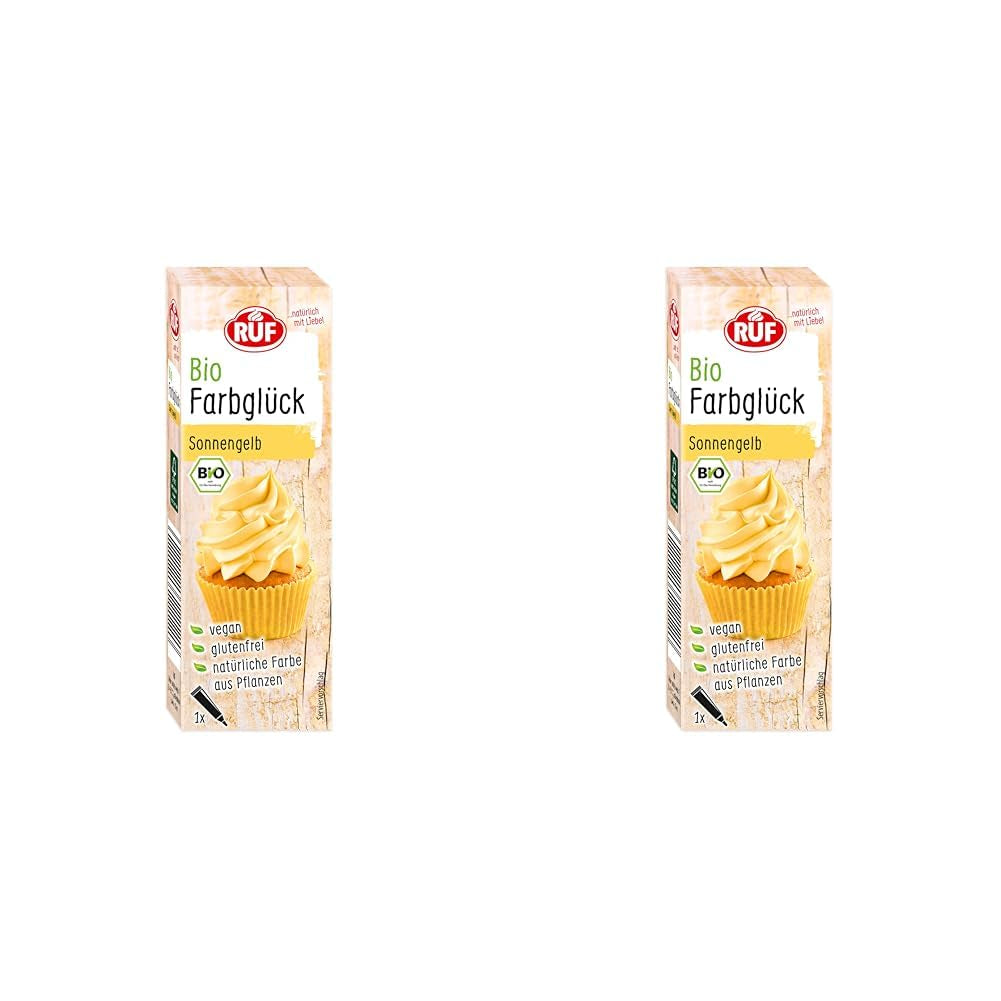 RUF organiczny barwnik spożywczy wata cukrowa różowa z syropem z agawy do barwienia lukru i dekoracji ciast, bezglutenowy i wegański, 1 x 25g
