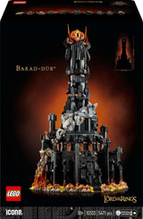 Ikony LEGO Władca Pierścieni: Zestaw do budowania dla dorosłych Barad-Door z minifigurkami Saurona, Gothmoga, Orka, Froda, Sama i Golluma Pamiątki filmowe Kolekcja dla fanów 10333 Zestawy do budowania Szukaj w sklepie LEGO
