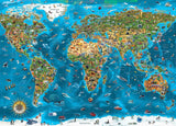 Educa - Cud Świata, układanka 12000 elementów dla dorosłych i dzieci od 14 lat, mapa świata (19057) Puzzle Naty Shop