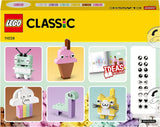 LEGO 11028 Klasyczny pastelowy zestaw do kreatywnego budowania Brick Box, zabawka konstrukcyjna dla dziewcząt i chłopców w wieku od 5 lat z modelami; lody, dinozaur, kot i więcej Zestawy do budowania w sklepie LEGO