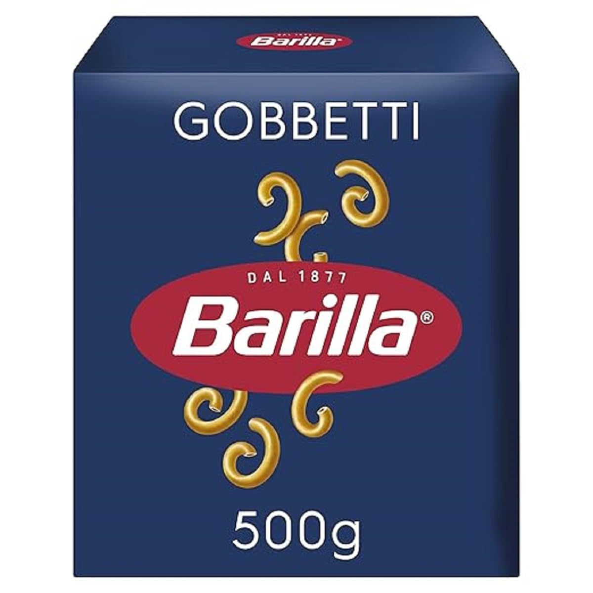 Makaron Barilla Klasyczny Gobbetti nr. 51 z pszenicy durum, zawsze al dente (1 x 500 g)