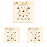 Czekolada - Mini Białe Pralinki | 90 g | Pudełko z 18 pralinami w 6 pysznych asortymentach | Prezent czekoladowy | Prezent czekoladowy (zestaw 3 sztuk)