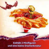 LEGO NINJAGO Smok Kaia Spinjitzu Spinner — zabawka ninja z dwiema minifigurkami — mały zestaw dla dzieci — pomysł na prezent dla chłopców i dziewcząt w wieku od 6 lat 71823 Zestawy do budowania Besuche den LEGO-Store