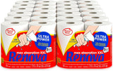 Roladki kuchenne Renova Renova Ultrapower | 24 rolki XXL = 60 rolek standardowych | 3 warstwy ultrachłonne i o maksymalnym oporze | Papier z certyfikatem Fsc