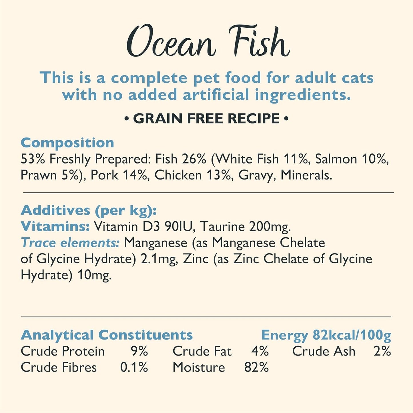 Lily's Kitchen Fish Tasty Cuts Mokra karma dla kotów - opakowanie 24 sztuk (24 x 85g) Pyszne kawałki ryby w sosie dla kotów